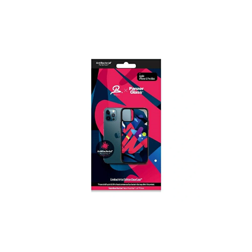 Hurtownia GSM - Etui PanzerGlass ClearCase Apple iPhone 12 Pro Max Mikael B Ediția Limitată Artist Antibacterian - PZG56 - {ean13} - Hurt