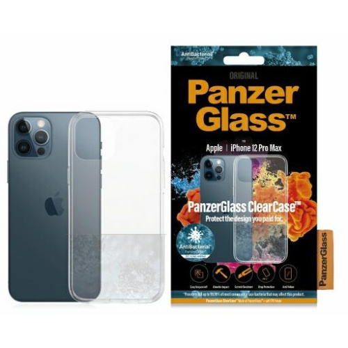 PanzerGlass Distributor - 5711724002502 - PZG57 - PanzerGlass ClearCase Apple iPhone 12 Pro Max Antibacterial clear - B2B homescreen