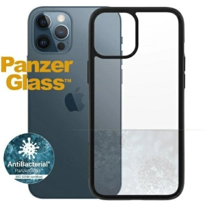 Hurtownia GSM - Etui PanzerGlass ClearCase Apple iPhone 12 Pro Max Antibakteriální černý/black - PZG58 - {ean13} - Hurt