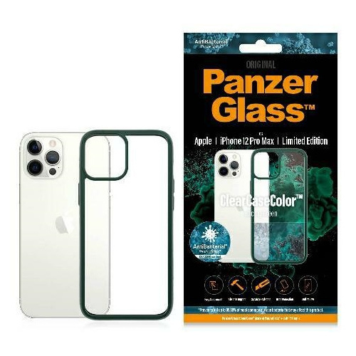 PanzerGlass Distributor - 5711724002694 - PZG62 - PanzerGlass ClearCase Apple iPhone 12 Pro Max Racing Green AB - B2B homescreen