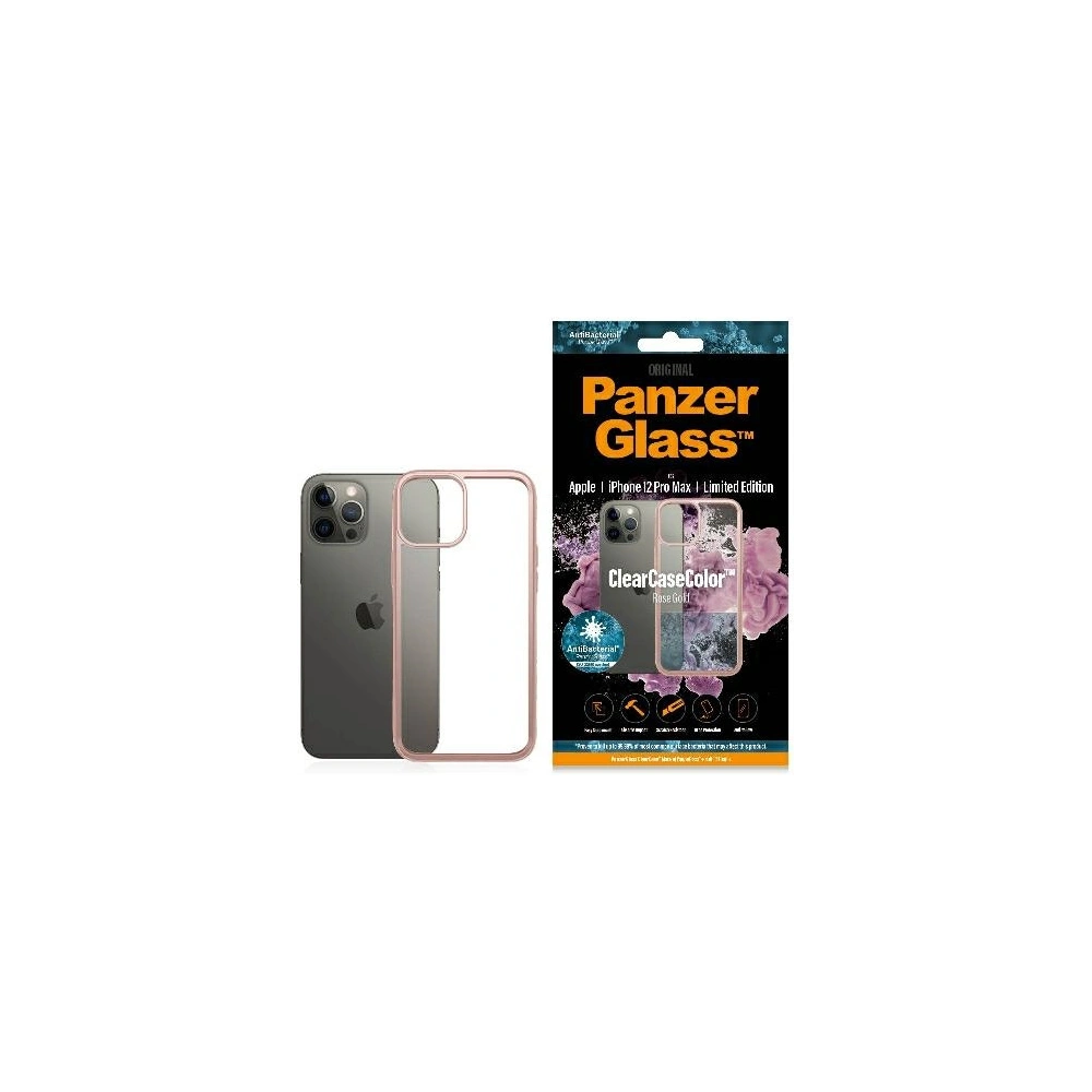 Hurtownia GSM - Etui PanzerGlass ClearCase Apple iPhone 12 Pro Max Rózsaarany AB - PZG63 - {ean13} - Hurt