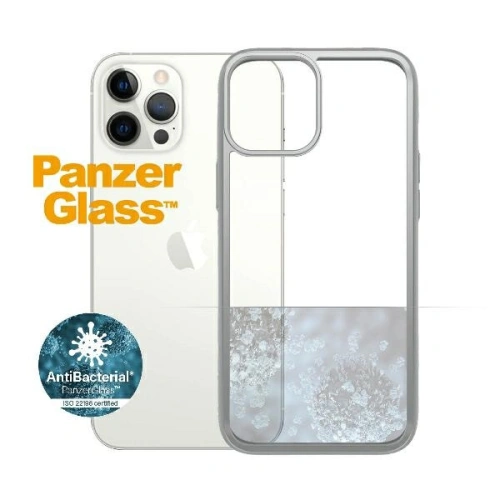 Etui PanzerGlass ClearCase Apple iPhone 12 Pro Max Satin Silver AB