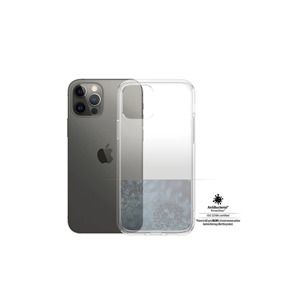 Hurtownia GSM - Etui PanzerGlass ClearCase Apple iPhone 12/12 Pro Antibakteriell Militärqualität klar 0378 - PZG69 - {ean13} - Hurt