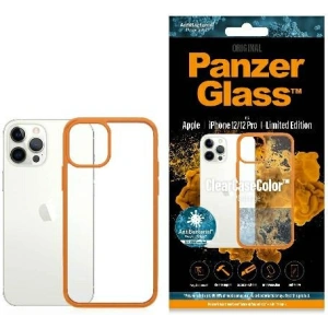 Hurtownia GSM - Etui PanzerGlass ClearCase Apple iPhone 12/12 Pro Oranžová AB - PZG71 - {ean13} - Hurt