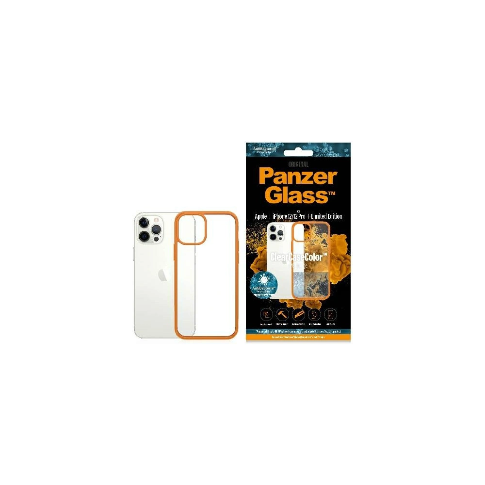 Hurtownia GSM - Etui PanzerGlass ClearCase Apple iPhone 12/12 Pro Oranžová AB - PZG71 - {ean13} - Hurt