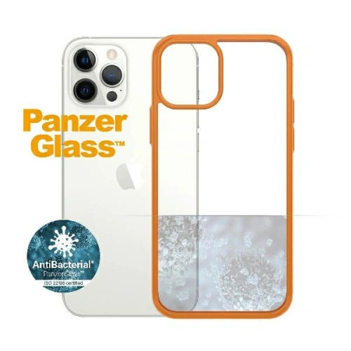 Etui PanzerGlass ClearCase Apple iPhone 12/12 Pro Orange AB