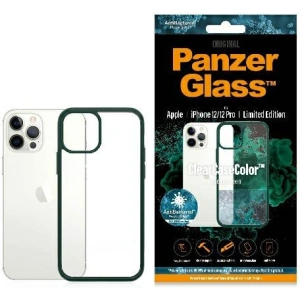 Etui PanzerGlass ClearCase Apple iPhone 12/12 Pro Racing Green AB