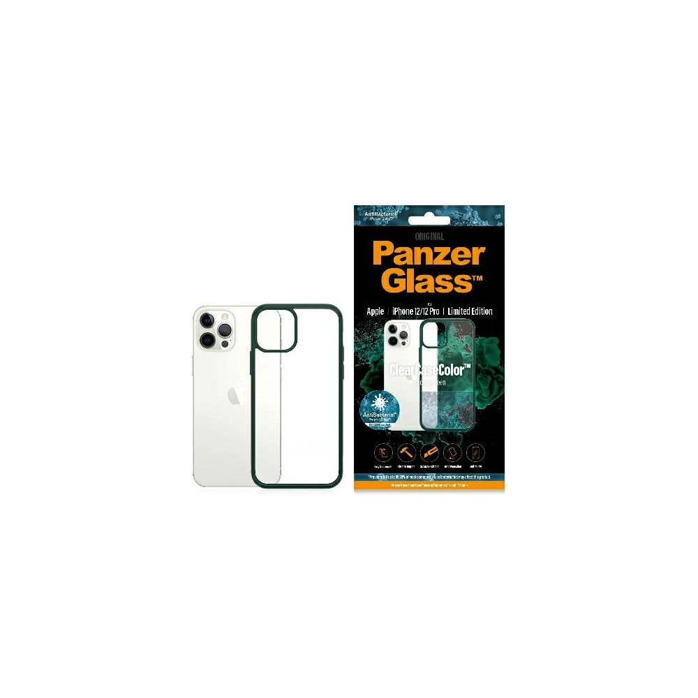 Hurtownia GSM - Etui PanzerGlass ClearCase Apple iPhone 12/12 Pro Verde Racing AB - PZG72 - {ean13} - Hurt