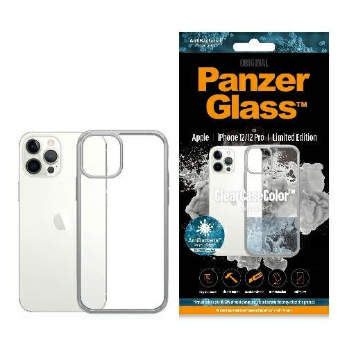 Hurtownia PanzerGlass - 5711724002717 - PZG74 - Etui PanzerGlass ClearCase Apple iPhone 12/12 Pro Satin Silver AB - B2B homescreen