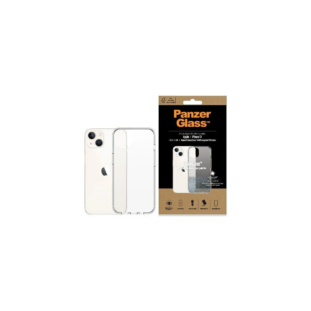 Wholesale PanzerGlass ClearCase Apple iPhone 13 Antibacterial Military grade clear 0313 - PZG75 - {ean13} - Hurt