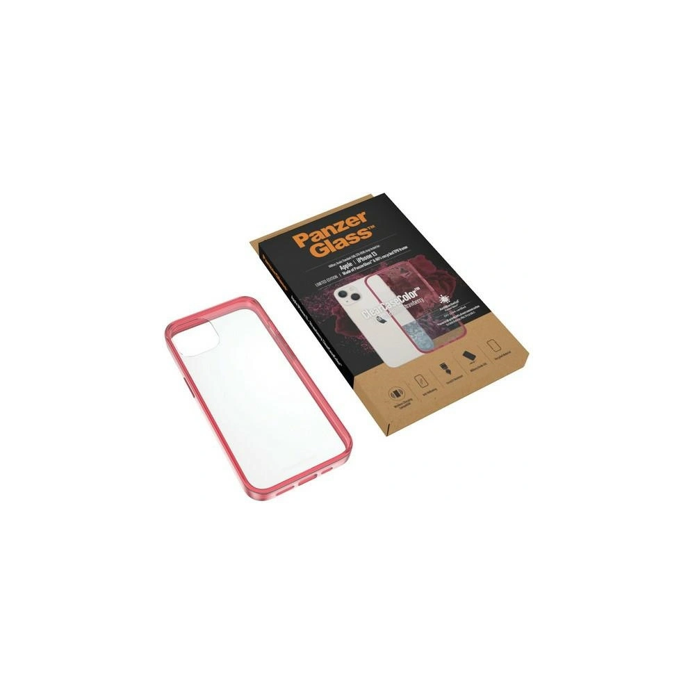Hurtownia GSM - Etui PanzerGlass ClearCase Apple iPhone 13 Antibakteriális katonai minőségű eper 0335 - PZG79 - {ean13} - Hurt