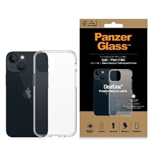 Hurtownia PanzerGlass - 5711724003127 - PZG81 - Etui PanzerGlass ClearCase Apple iPhone 13 mini Antibacterial Military grade clear 0312 - B2B homescreen