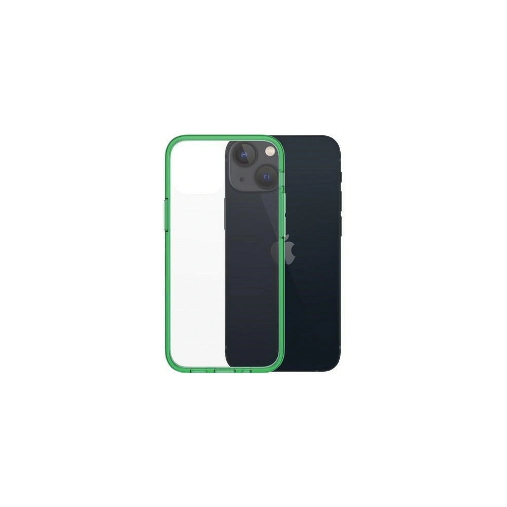 Hurtownia GSM - Etui PanzerGlass ClearCase Apple iPhone 13 mini Antibacterian de grad militar Lime 0329 - PZG84 - {ean13} - Hurt