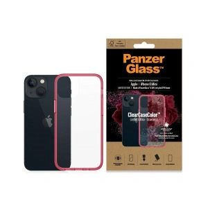 Etui PanzerGlass ClearCase Apple iPhone 13 mini Antibacterial Military grade Strawberry 0330