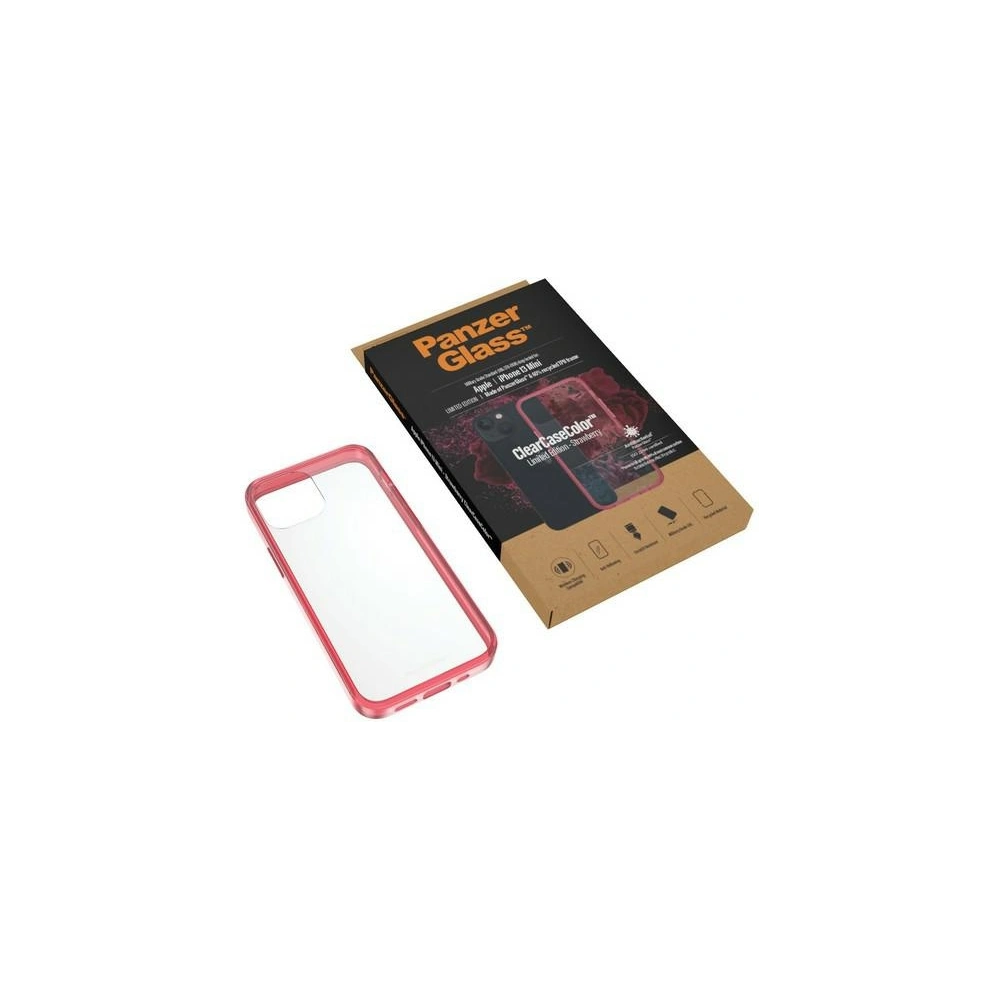 Hurtownia GSM - Etui PanzerGlass ClearCase Apple iPhone 13 mini Antibakteriális katonai minőségű Eper 0330 - PZG85 - {ean13} - Hurt