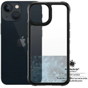 Etui PanzerGlass ClearCase Apple iPhone 13 mini black Antibacterial Military grade SilverBullet 0318