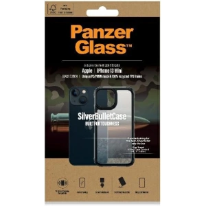 Etui PanzerGlass ClearCase Apple iPhone 13 mini black Antibacterial Military grade SilverBullet 0318