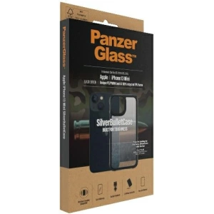 Etui PanzerGlass ClearCase Apple iPhone 13 mini black Antibacterial Military grade SilverBullet 0318