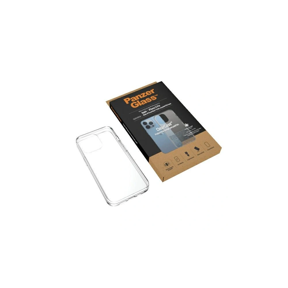 Hurtownia GSM - Etui PanzerGlass ClearCase Apple iPhone 13 Pro antibakteriell militärisch geprüft klar 0322 - PZG88 - {ean13} - Hurt