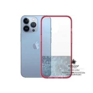 Etui PanzerGlass ClearCase Apple iPhone 13 Pro Antibacterial Military grade Strawberry 0340
