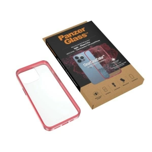 Etui PanzerGlass ClearCase Apple iPhone 13 Pro Antibacterial Military grade Strawberry 0340