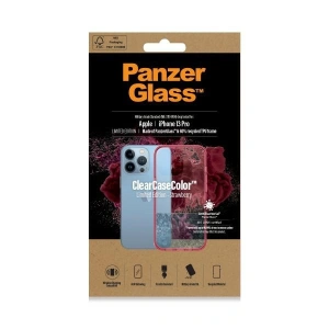 Etui PanzerGlass ClearCase Apple iPhone 13 Pro Antibacterial Military grade Strawberry 0340
