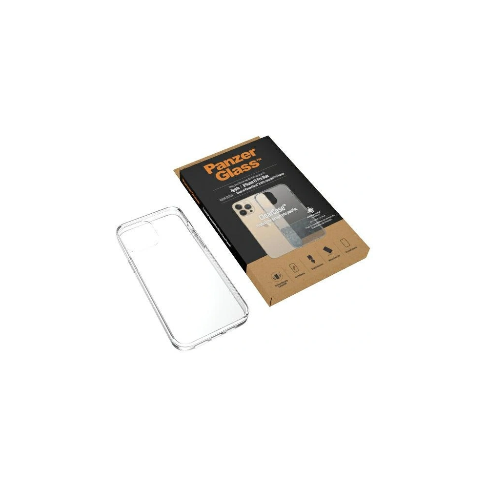 Hurtownia GSM - Etui PanzerGlass ClearCase Apple iPhone 13 Pro Max Antibakteriální vojenské třídy čiré 0314 - PZG91 - {ean13} - Hurt
