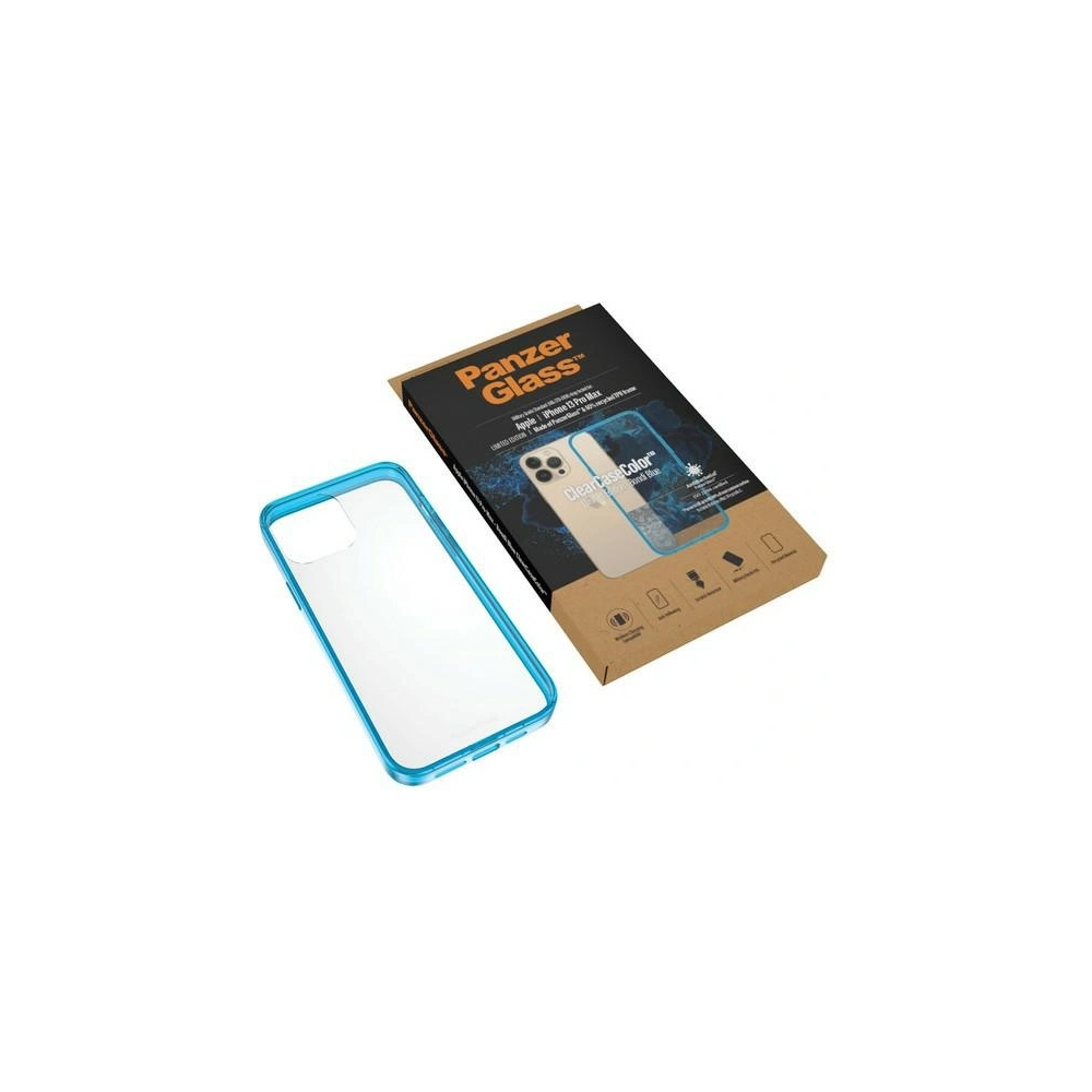 Hurtownia GSM - Etui PanzerGlass ClearCase Apple iPhone 13 Pro Max Antibakteriális katonai minőségű Bondi Blue 0341 - PZG92 - {ean13} - Hurt