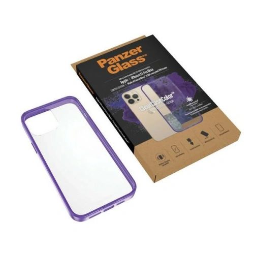 Etui PanzerGlass ClearCase Apple iPhone 13 Pro Max Antibacterial Military grade Grape 0342