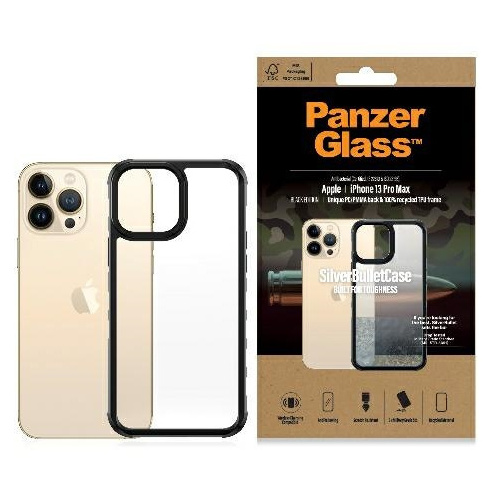 PanzerGlass Distributor - 5711724003455 - PZG95 - PanzerGlass ClearCase Apple iPhone 13 Pro Max Antibacterial Military grade Strawberry 0345 - B2B homescreen