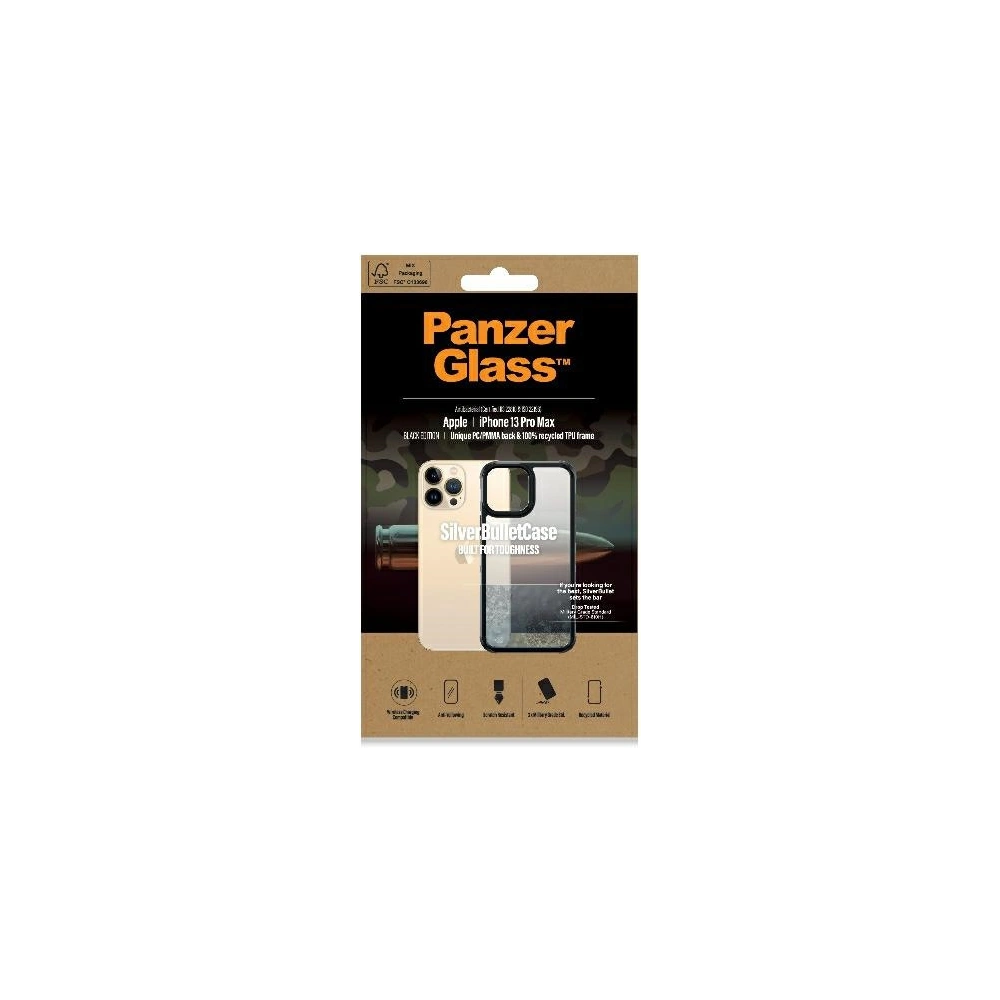 Hurtownia GSM - Etui PanzerGlass ClearCase Apple iPhone 13 Pro Max Antibakteriální vojenské třídy Jahoda 0345 - PZG95 - {ean13} - Hurt