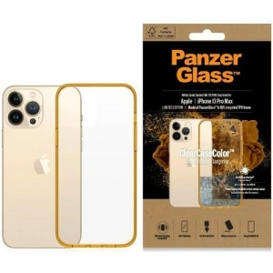 Hurtownia GSM - Etui PanzerGlass ClearCase Apple iPhone 13 Pro Max Antibakteriální vojenské třídy Tangerine 0343 - PZG96 - {ean13} - Hurt