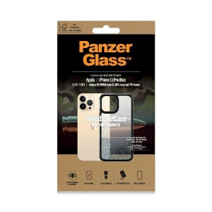 Hurtownia GSM - Etui PanzerGlass ClearCase Apple iPhone 13 Pro Max černé antibakteriální vojenské třídy SilverBullet 0320 - PZG97 - {ean13} - Hurt