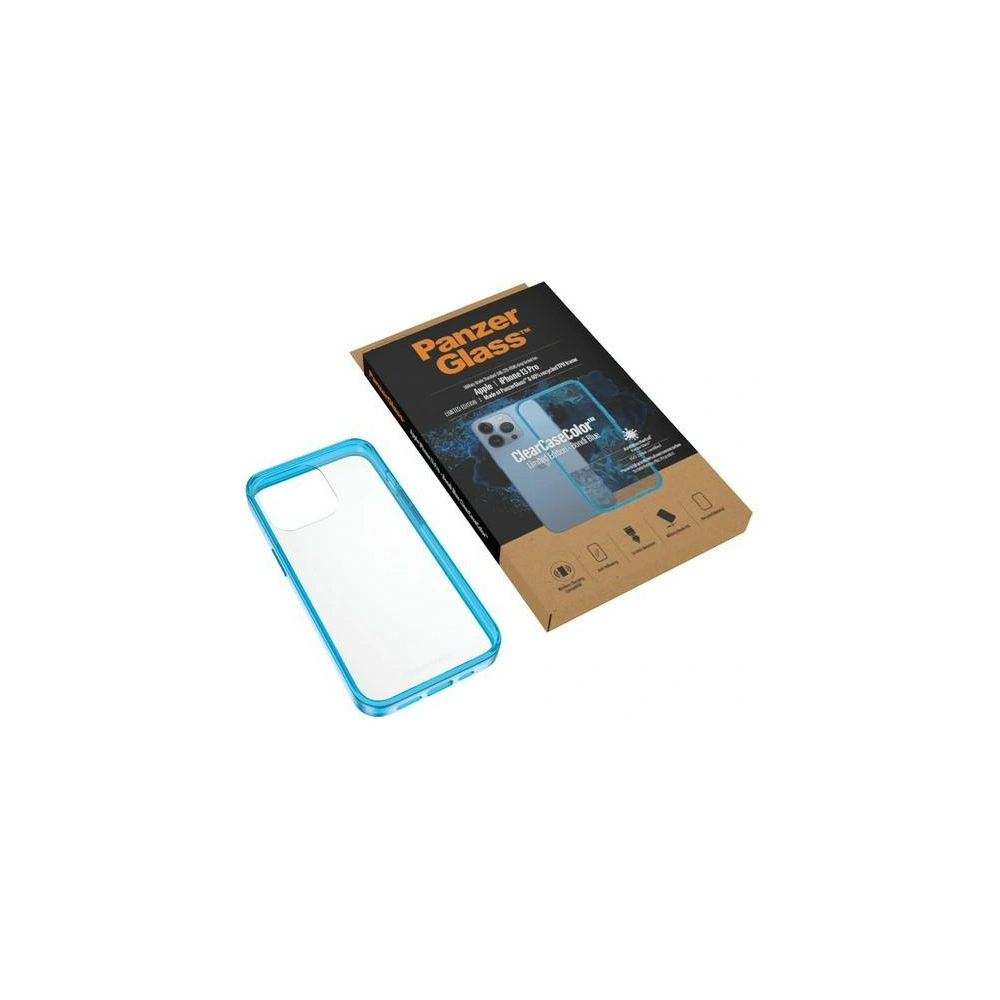 Hurtownia GSM - Etui PanzerGlass ClearCase Apple iPhone 13 Pro Antibakteriális katonai minőségű Bondi kék 0336 - PZG98 - {ean13} - Hurt