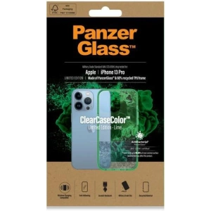 Hurtownia GSM - Etui PanzerGlass ClearCase Apple iPhone 13 Pro Antibacterian de grad militar Lime 0339 - PZG100 - {ean13} - Hurt