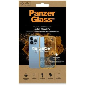 Etui PanzerGlass ClearCase Apple iPhone 13 Pro Antibacterial Military grade Tangerine 0338