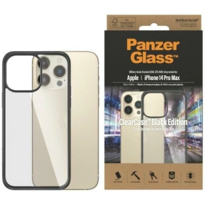 Hurtownia GSM - Etui PanzerGlass ClearCase Apple iPhone 14 Pro Max Antibakteriell schwarz/black 0408 - PZG104 - {ean13} - Hurt