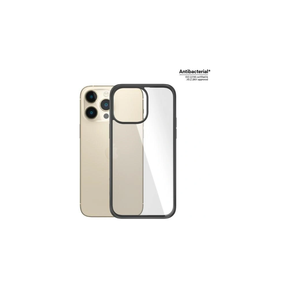 Hurtownia GSM - Etui PanzerGlass ClearCase Apple iPhone 14 Pro Max Antibacterian negru/black 0408 - PZG104 - {ean13} - Hurt