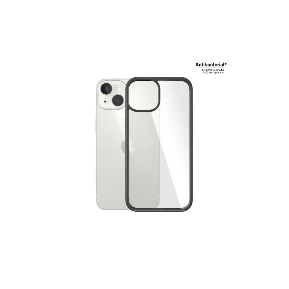 Hurtownia GSM - Etui PanzerGlass ClearCase Apple iPhone 14/13 Antibakteriální černý/black 0405 - PZG106 - {ean13} - Hurt