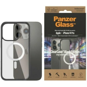 Hurtownia GSM - Etui PanzerGlass ClearCase MagSafe Apple iPhone 14 Pro Antibacterial negru/black 0414 - PZG112 - {ean13} - Hurt