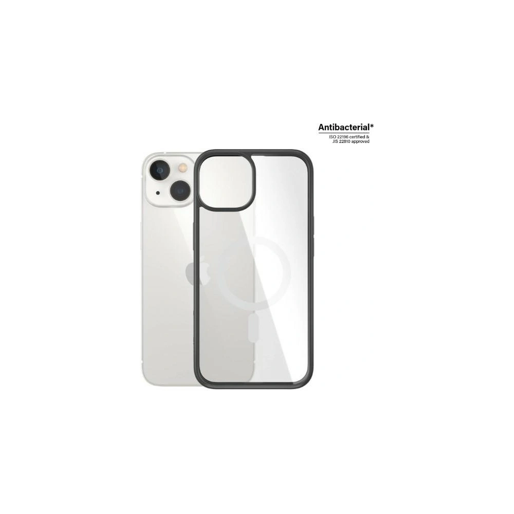 Hurtownia GSM - Etui PanzerGlass ClearCase MagSafe Apple iPhone 14/13 Antibacterial czarny/black 0413 - PZG114 - {ean13} - Hurt