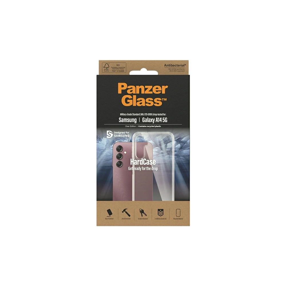Hurtownia GSM - Etui PanzerGlass ClearCase Samsung Galaxy A14 5G transparent 0436 - PZG115 - {ean13} - Hurt