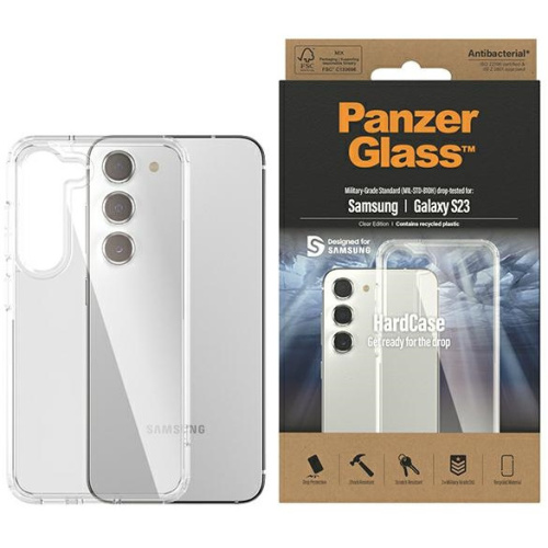 PanzerGlass Distributor - 5711724004339 - PZG116 - PanzerGlass ClearCase Samsung Galaxy S23 clear 0433 - B2B homescreen