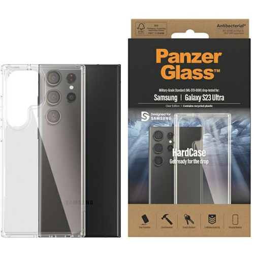 PanzerGlass Distributor - 5711724004353 - PZG117 - PanzerGlass ClearCase Samsung Galaxy S23 Ultra clear 0435 - B2B homescreen