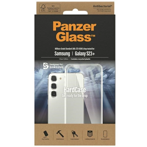Etui PanzerGlass ClearCase Samsung Galaxy S23+ Plus clear 0434
