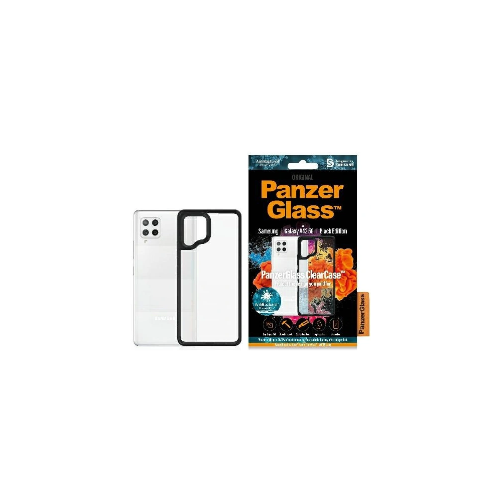 Hurtownia GSM - Etui PanzerGlass ClearCase Samsung Galaxy A42 5G fekete/black - PZG119 - {ean13} - Hurt