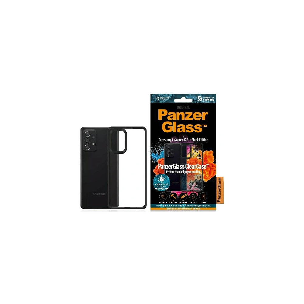 Hurtownia GSM - Etui PanzerGlass ClearCase Samsung Galaxy A72 černý/black - PZG120 - {ean13} - Hurt