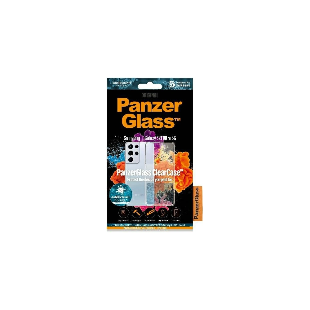 Hurtownia GSM - Etui PanzerGlass ClearCase Samsung Galaxy S21 Ultra átlátszó - PZG124 - {ean13} - Hurt
