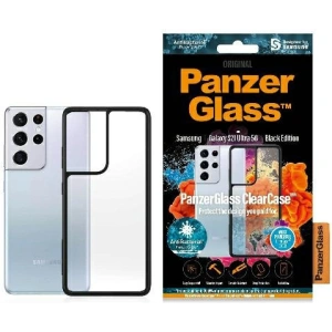 Hurtownia GSM - Etui PanzerGlass ClearCase Samsung Galaxy S21 Ultra negru/black - PZG125 - {ean13} - Hurt