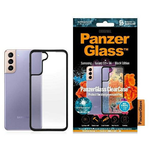 Hurtownia PanzerGlass - 5711724002625 - PZG127 - Etui PanzerGlass ClearCase Samsung Galaxy S21+ Plus czarny/black - B2B homescreen